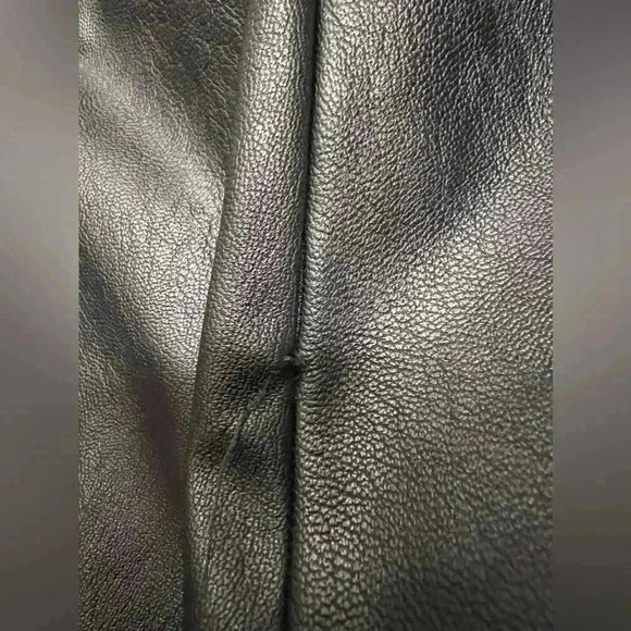 Paige Kiana Vegan Stretch Leather Leggings | Size Small - Picture 8 of 11